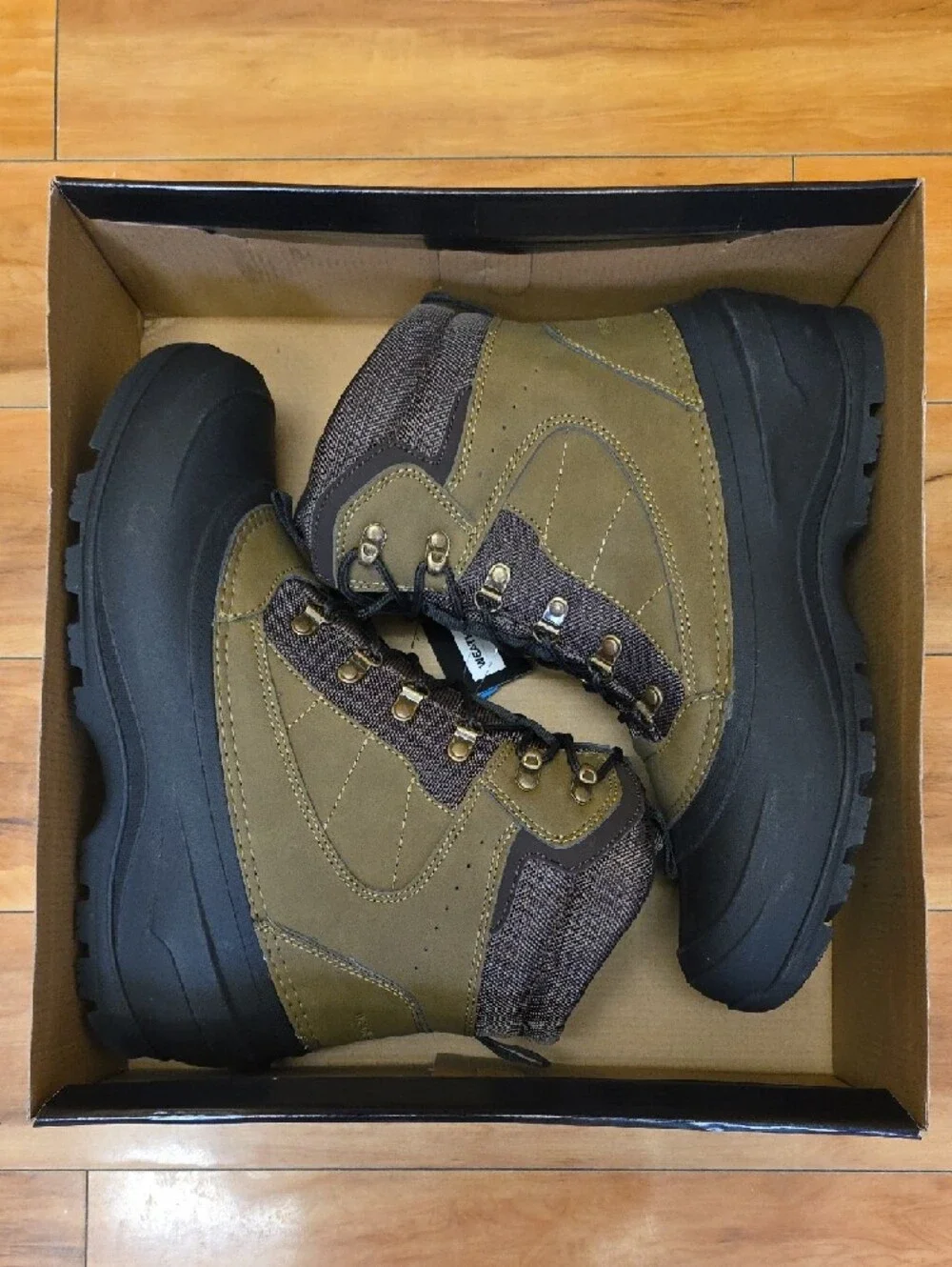 Weatherproof Blake Waterproof Winter Boots 3M Thinsulate Olive Size 12M NEW